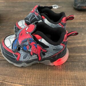 Marvel Toddler Spider-Man Light Up Shoes